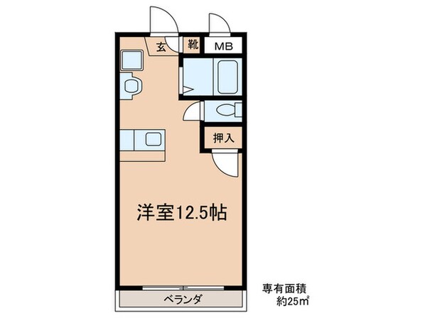 メゾン高嶋の物件間取画像